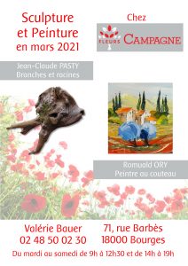 2021-03_Sculpture et Peinture chez Fleurs Campagne_Affiche petite